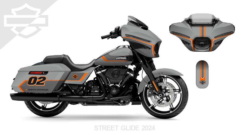 Street Glide Harley Davidson Graphics Kit 38