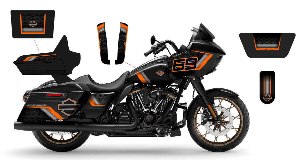 2014-2023 Road Glide Graphic kit 23