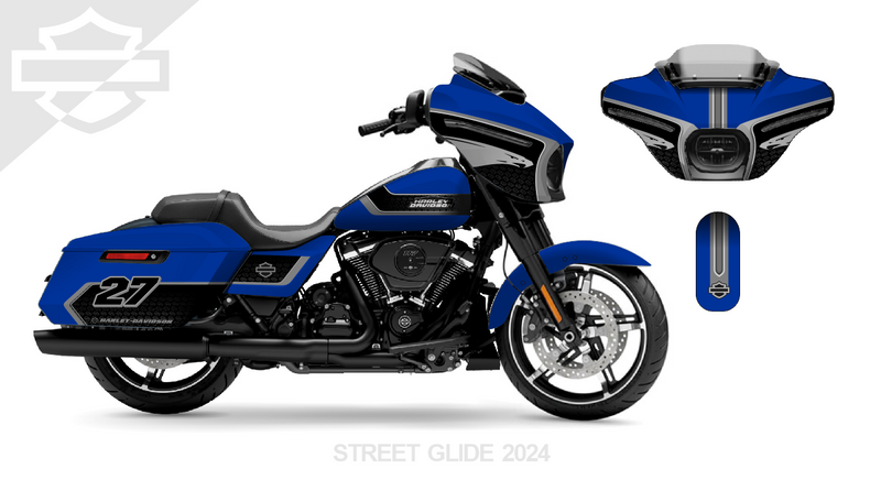 Street Glide Harley Davidson Graphics Kit 35