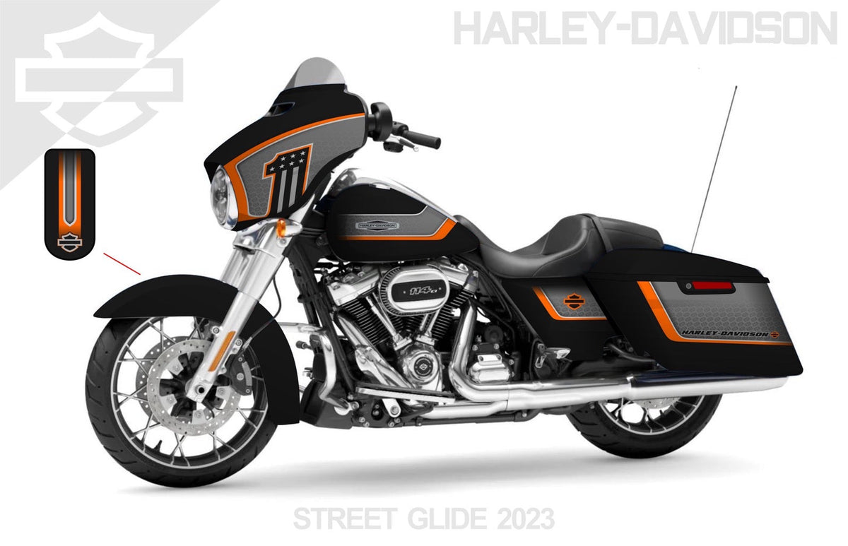 Street Glide Harley Davidson Graphics Kit 14