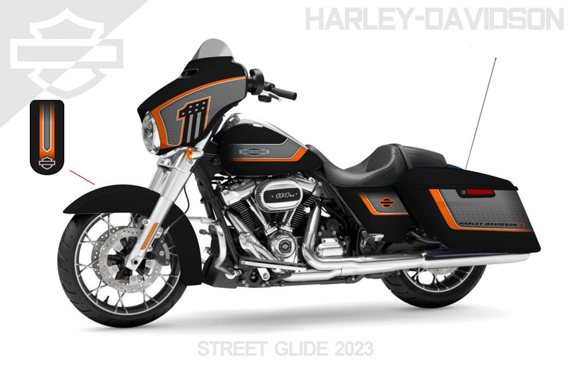 Street Glide Harley Davidson Graphics Kit 14