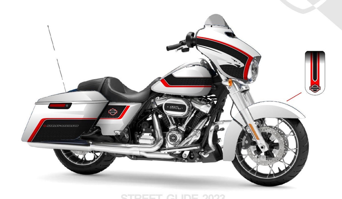 Street Glide Harley Davidson Graphics Kit 16