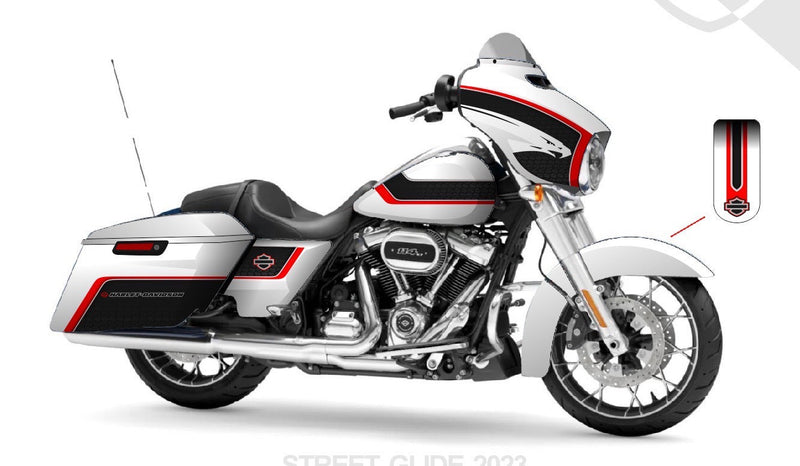 Street Glide Harley Davidson Graphics Kit 16