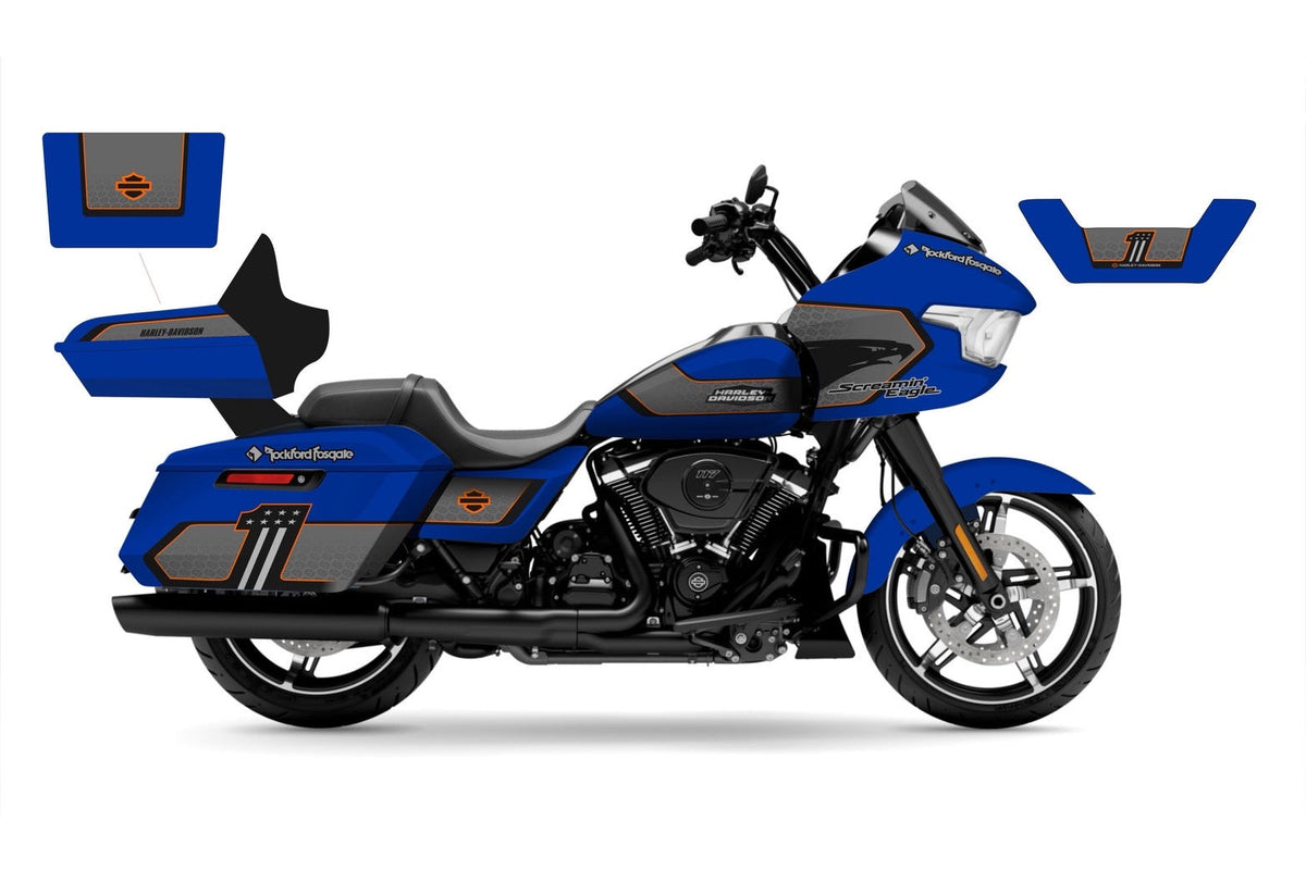 2024+ Harley Davidson Road Glide Graphics kit 18
