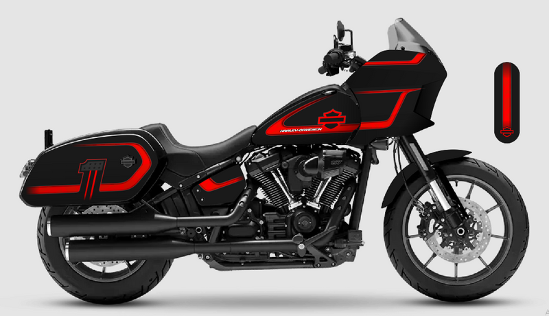 Harley Davidson Low Rider ST Vinyl Graphics Kit 14