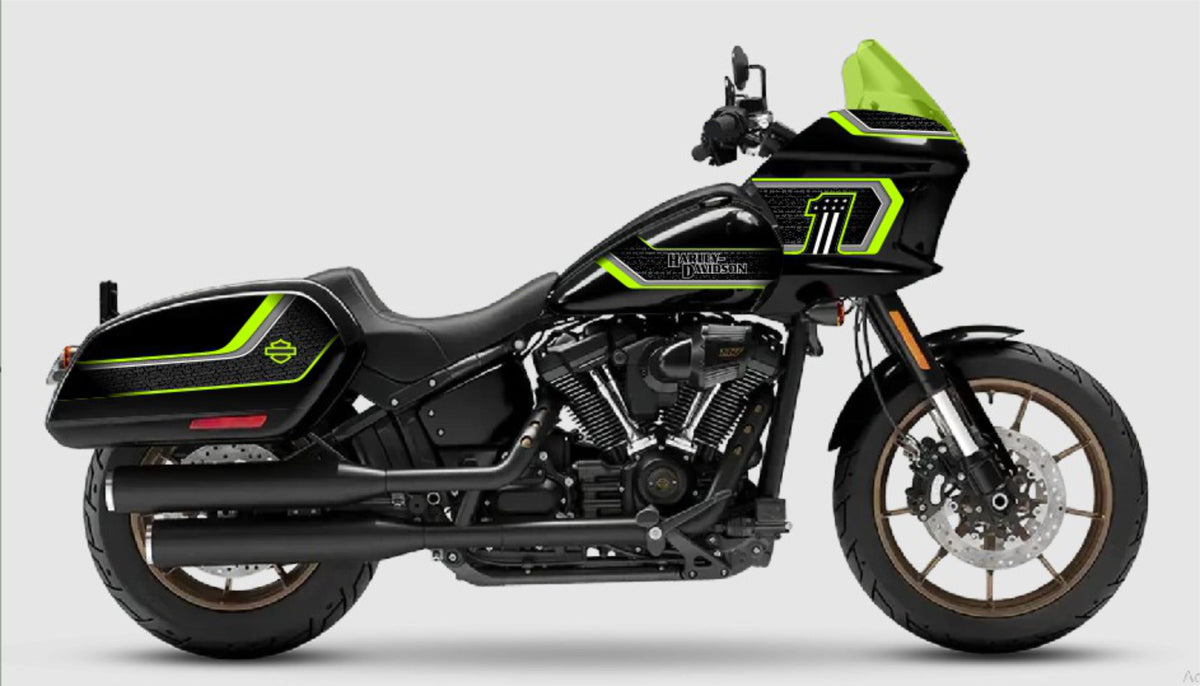 Harley Davidson Low Rider ST Vinyl Graphics Kit 6