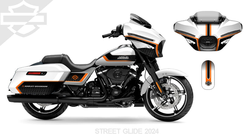 Street Glide Harley Davidson Graphics Kit 9