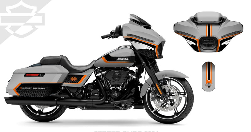 Street Glide Harley Davidson Graphics Kit 10